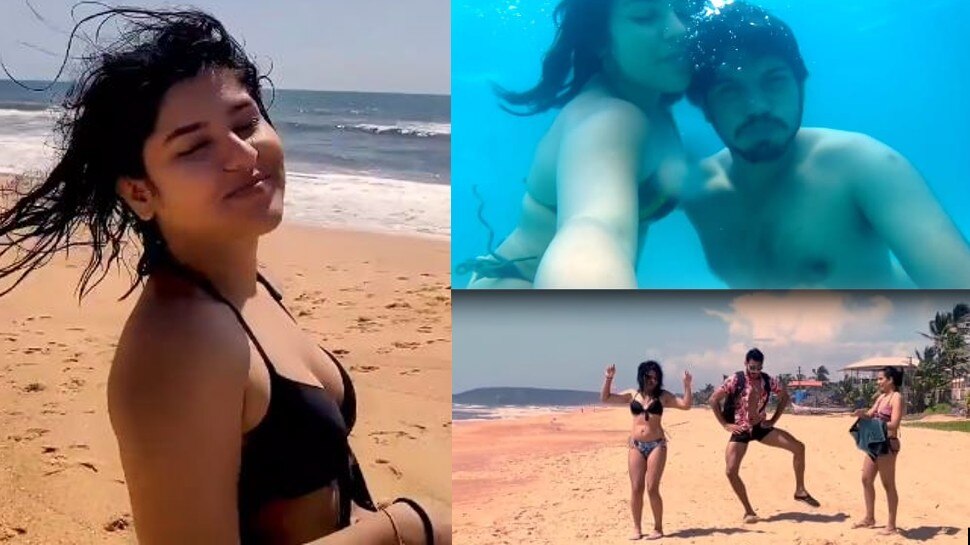 Taarak Mehta Ka Ooltah Chashmah Fame Nidhi Bhanushali Goa Trip Bikini