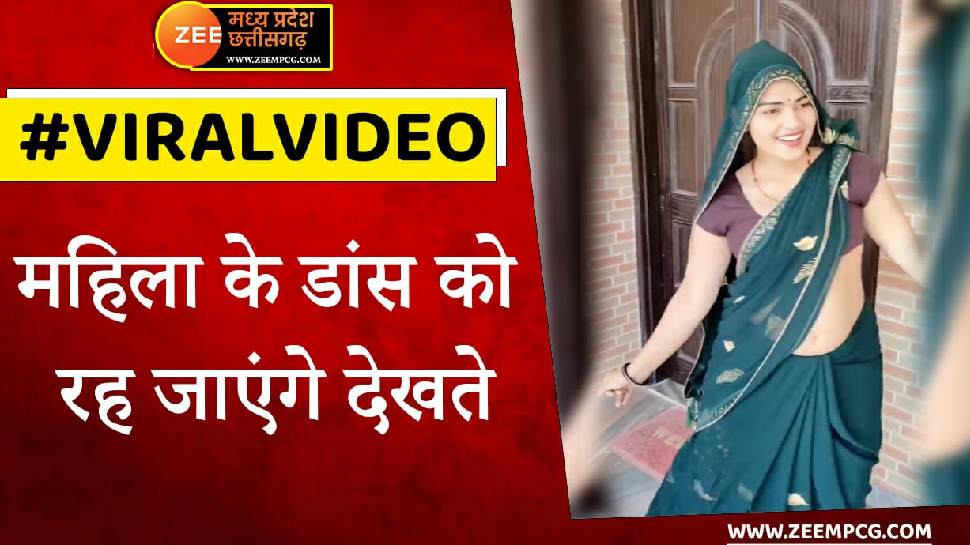 Viral Rajasthani Bhabhi Dance Video Rajasthani Song People Love Bhabhi Saree Hot Dance Moves