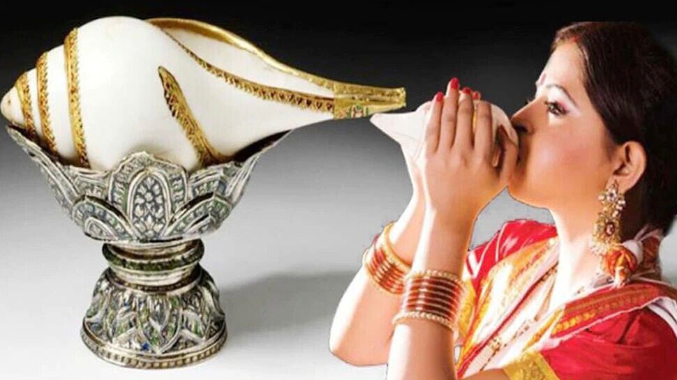 Rules and method of blowing conch in worship Shankh Rules Conch आखर