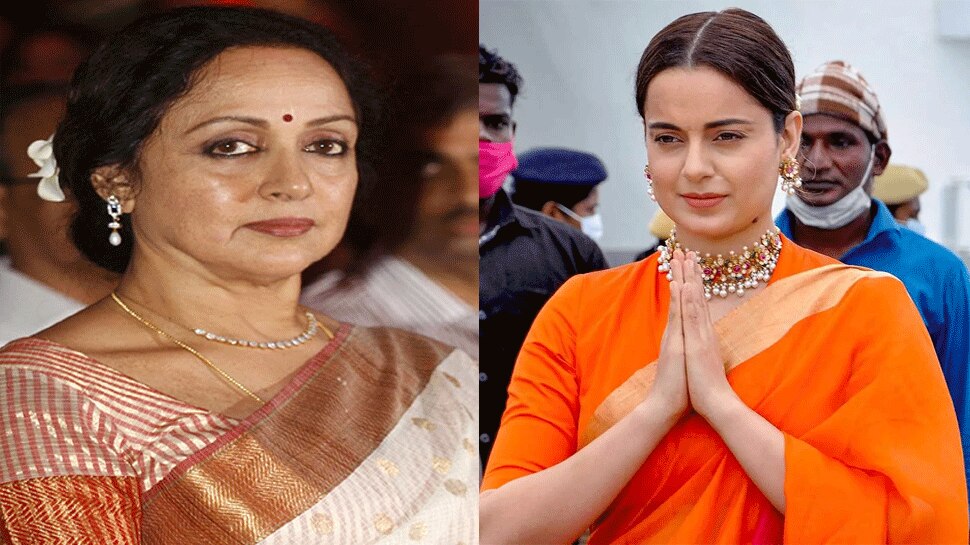 Kangana Ranaut Lok Sabha Elections Mathura Bjp Mp Hema Malini