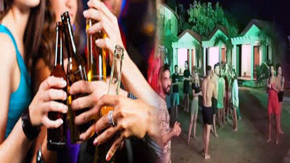 Liquor Party In Rajasthan Pushkar Liquor Party Foreign Tourists Were