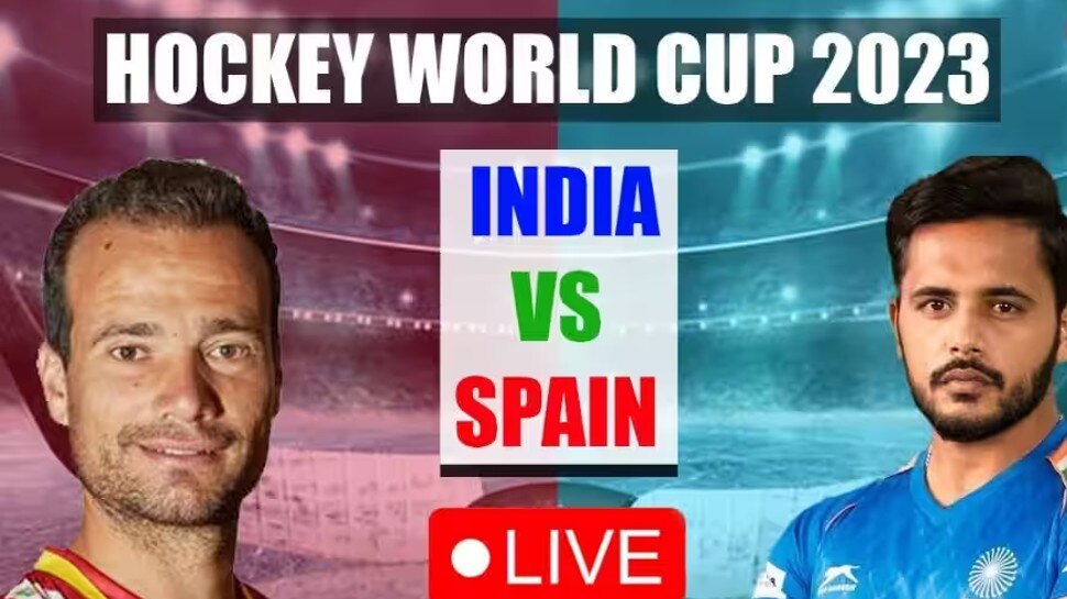 India Vs Spain Live Updates Check Men Hockey World Cup Minute By