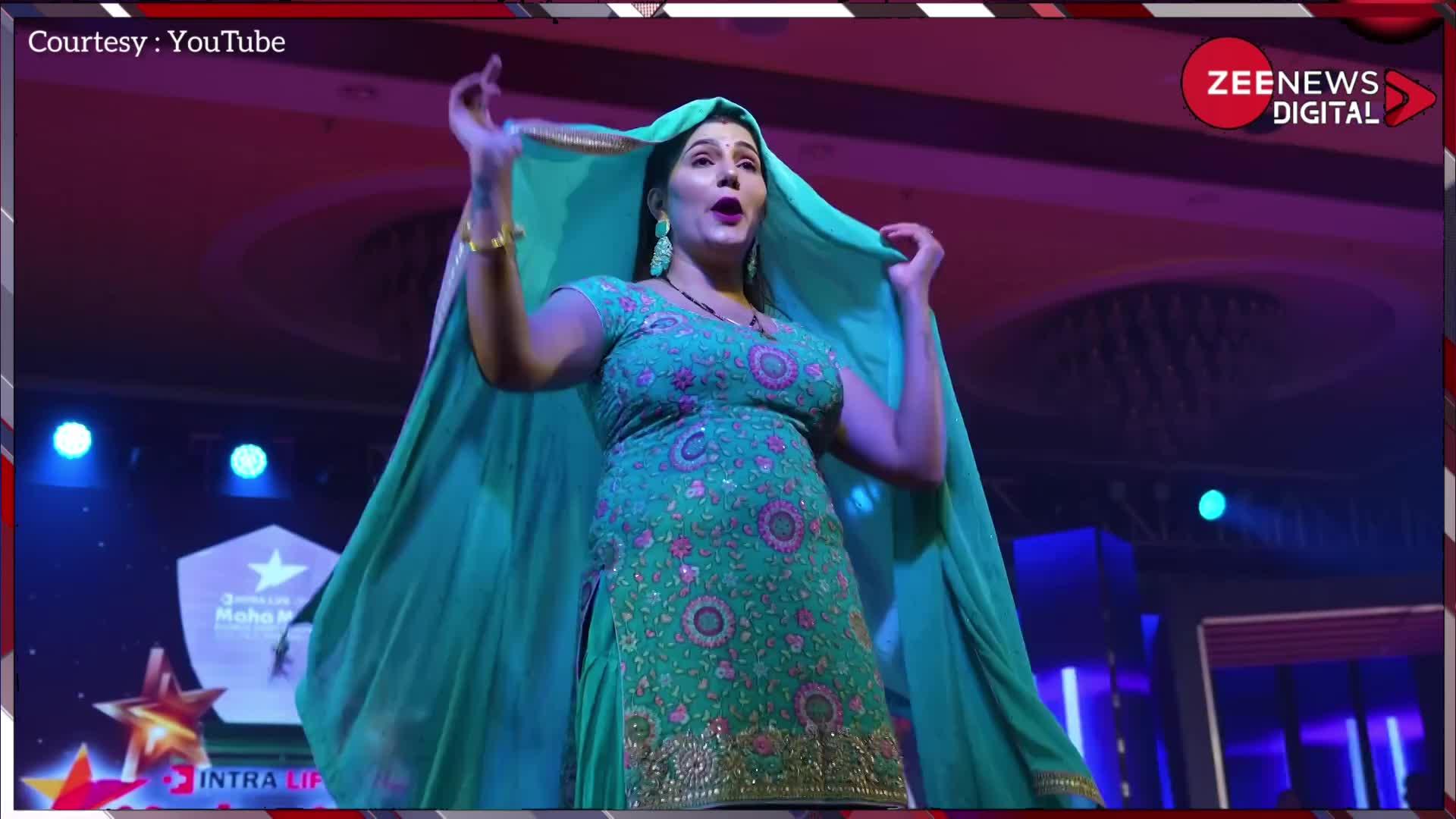 Haryanvi Dancer Sapna Choudhary Dances On Stage Looking Superhot In