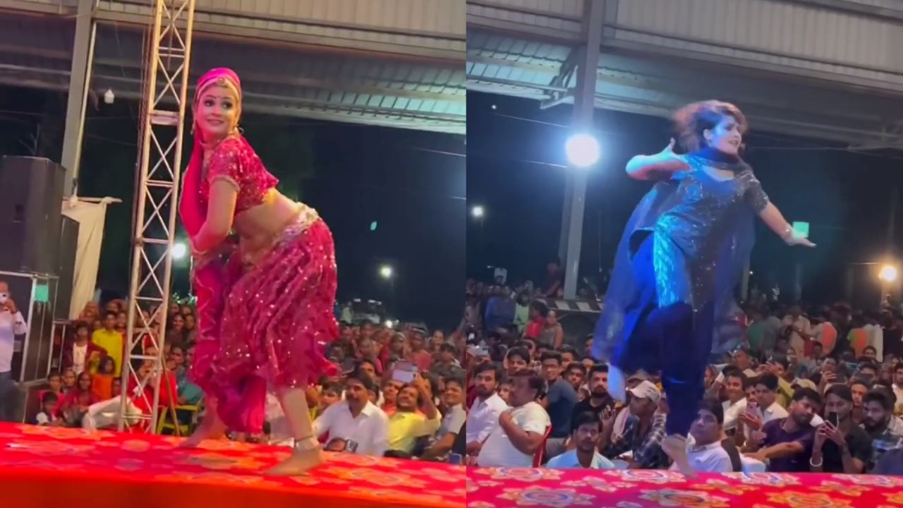 Gori Nagori Video Shakira Of Rajasthan Hot Dance On Stage Went Viral On