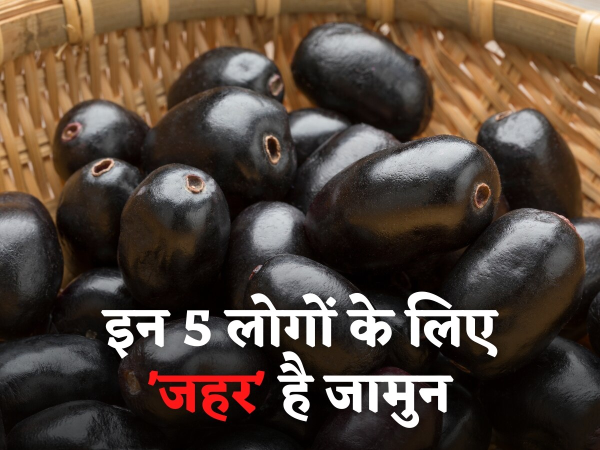 Jamun Side Effects These 5 People Should Not Eat Jamun Even By Mistake