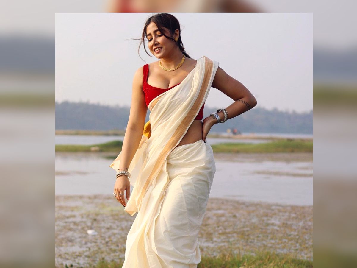 Sofia Ansari hot dance wearing a saree has set internet on fire Sofia ansari बन ससकर