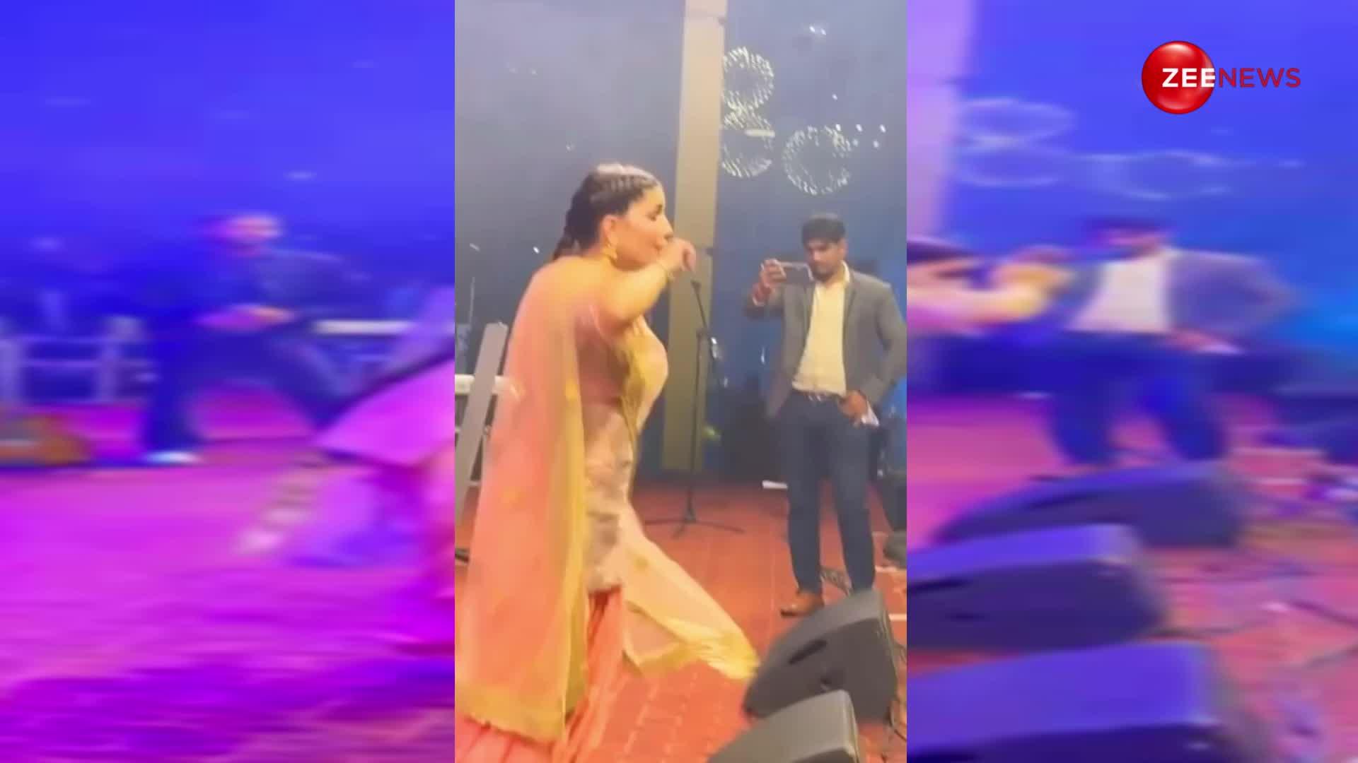 Sapna Choudhary Did Powerful Dance On Stage People Were Shocked To See