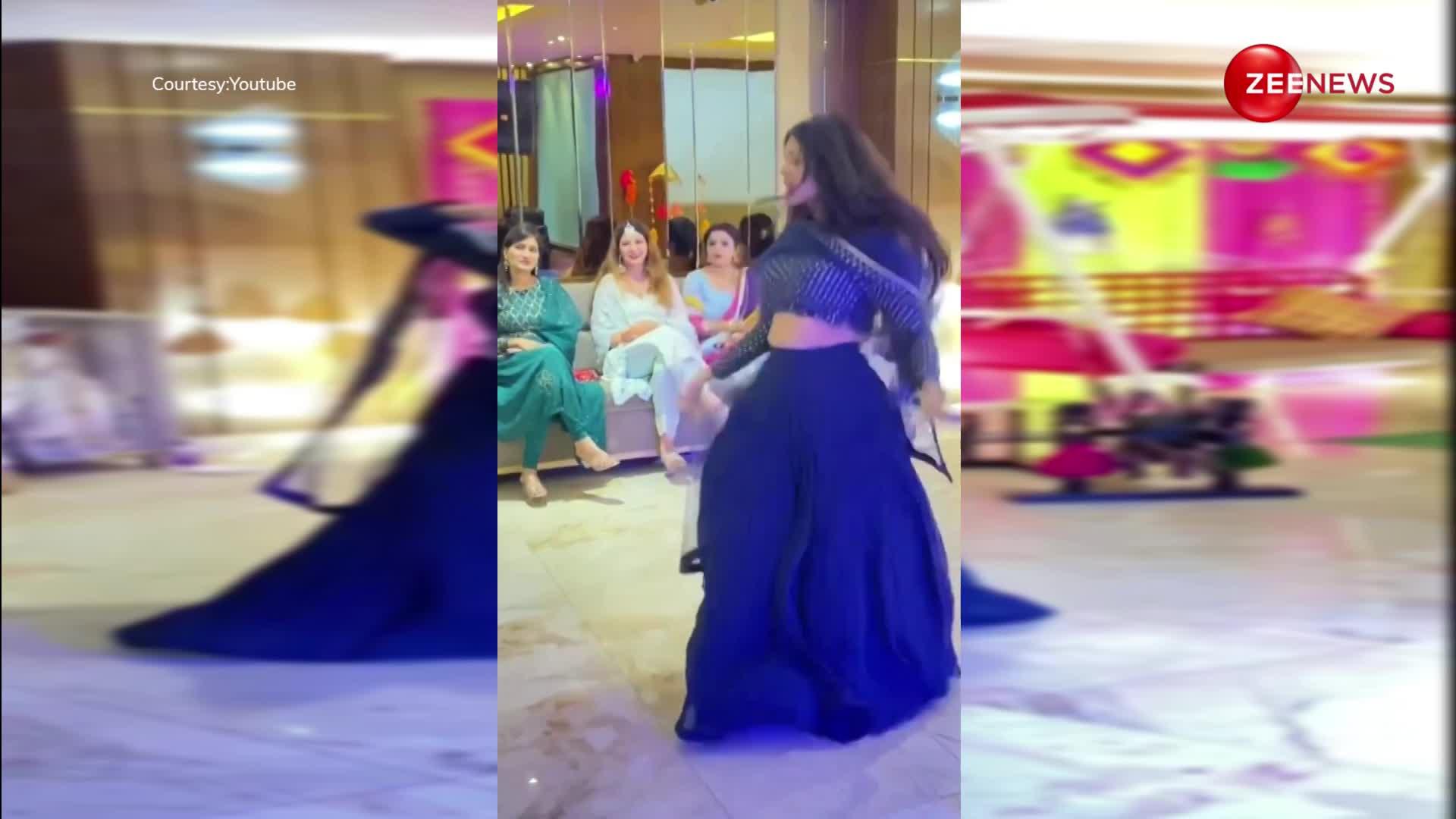 Bhabhi Did A Tremendous Dance On Sapna Choudharys Song Video Went Viral