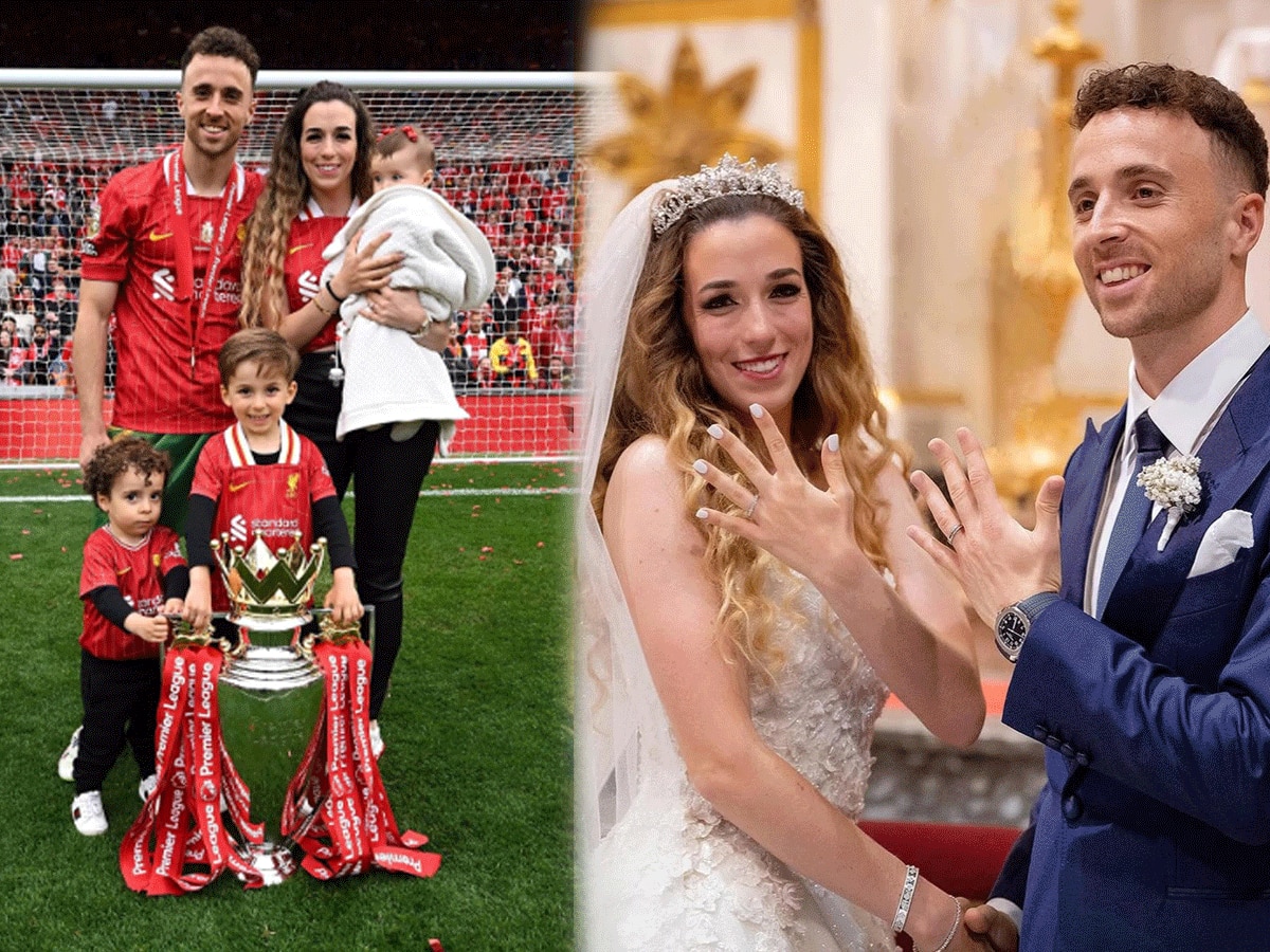 Liverpools Portuguese star forward Diogo Jota dies who got married 10 days before tragic car accident Rute Cardoso | 10 दिन में ही विधवा हो गई इस दिग्गज खिलाड़ी की पत्नी ये