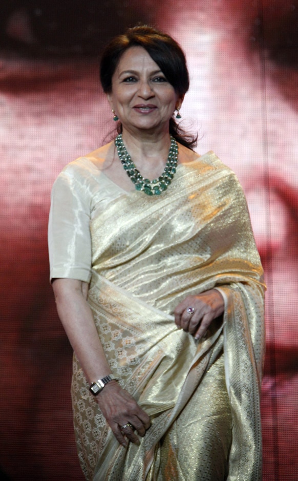 मराकेश इंटरनेशनल फिल्म फेस्टिवल में भारतीय अभिनेत्री शर्मिला टैगोर।
