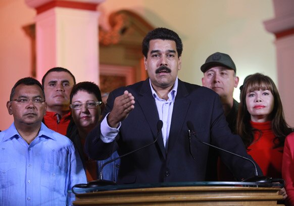 वेनेजुएला के उप राष्ट्रपति निकोलस मदुरो।