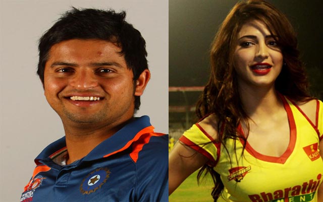 shruti haasan dating suresh raina