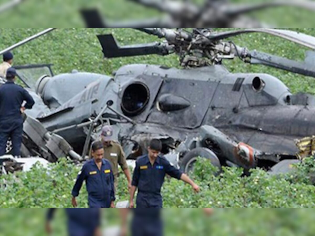यूपी : सीतापुर में वायुसेना का हेलीकॉप्टर दुर्घटनाग्रस्त, 7 की मौत