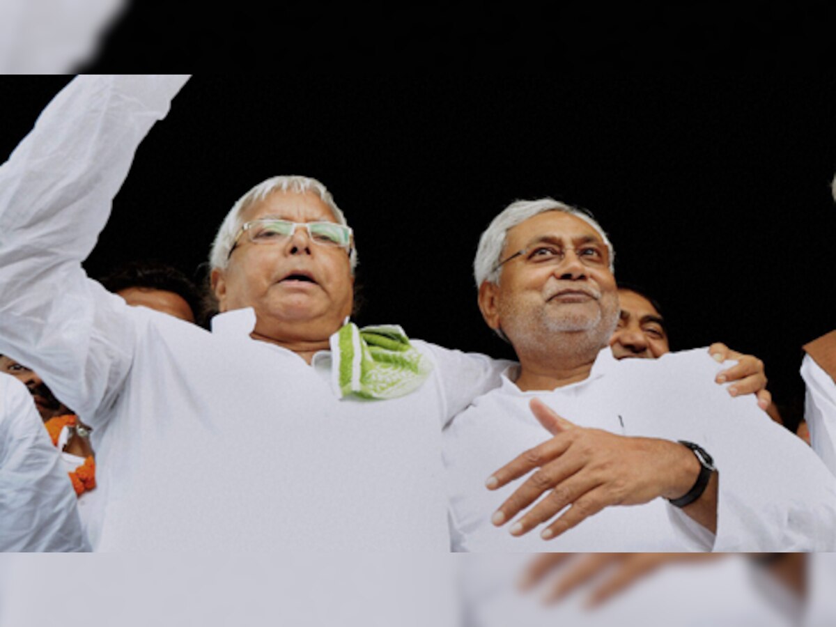 भाजपा को सत्ता से दूर रखने के लिए लालू से हाथ मिलाया है: नीतीश
