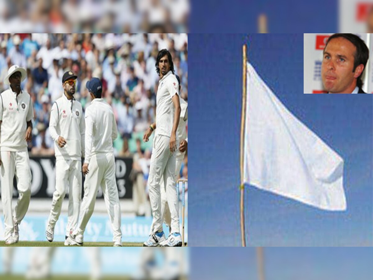 माइकल वान ने ट्विटर पर 'सफेद झंडा' पोस्ट कर टीम इंडिया का उड़ाया मजाक