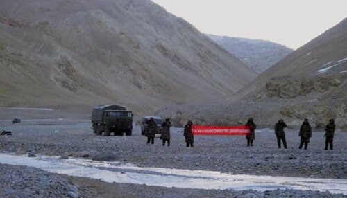 लद्दाख में 500 मीटर में अंदर घुसे चीनी सैनिक, तंबू भी गाड़े  