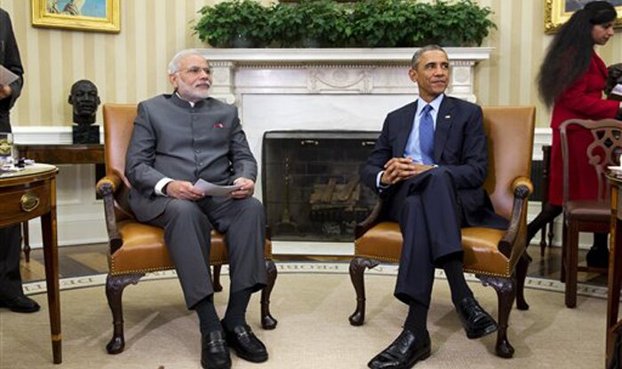 मोदी-ओबामा मुलाकात: आतंकवाद से निपटने, परमाणु मुद्दा समेत संबंधों को &#039;नई दिशा&#039; देने पर भारत और अमेरिका सहमत