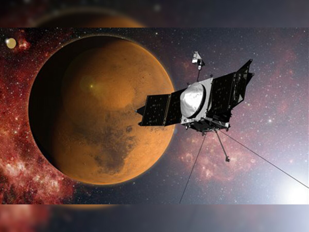 नासा के अंतरिक्षयान ने दिखाई मंगल के उपरी आबोहवा की पहली झलक