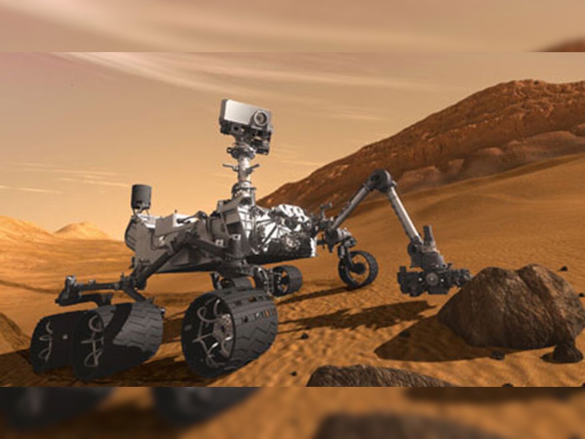 मार्स रोवर क्यूरोसिटी ने मंगल ग्रह पर ढूंढा खनिज का प्रथम नमूना