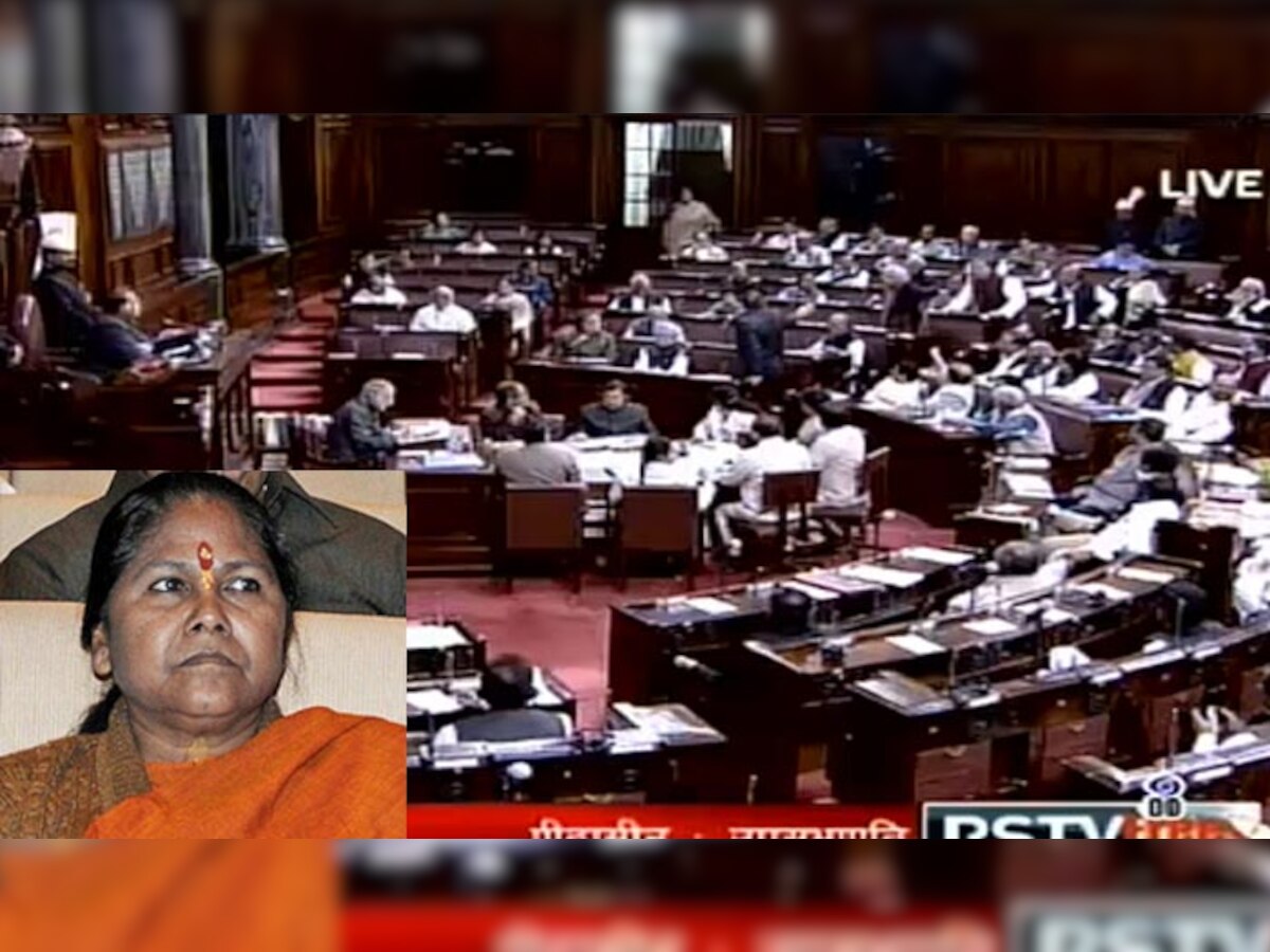 केंद्रीय मंत्री निरंजन ज्योति के इस्तीफे पर अड़ा विपक्ष, संसद के दोनों सदनों में हंगामा