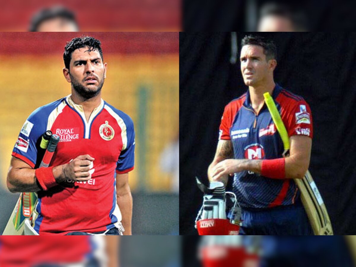 युवराज और पीटरसन अपनी-अपनी आईपीएल टीमों से हुए बाहर