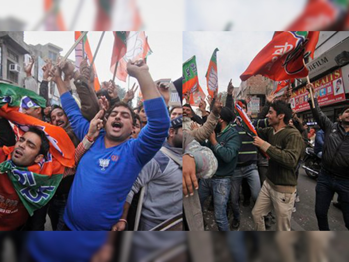 जम्मू कश्मीर में खंडित जनादेश के बीच PDP सबसे बड़ी पार्टी, झारखंड में भाजपा-आजसू गठबंधन को मिला जनादेश