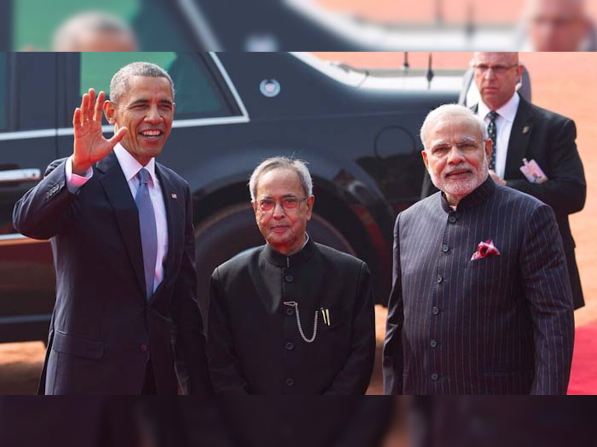 ओबामा ने कहा- ‘नमस्ते’, भारत में भव्य स्वागत के लिए आभार