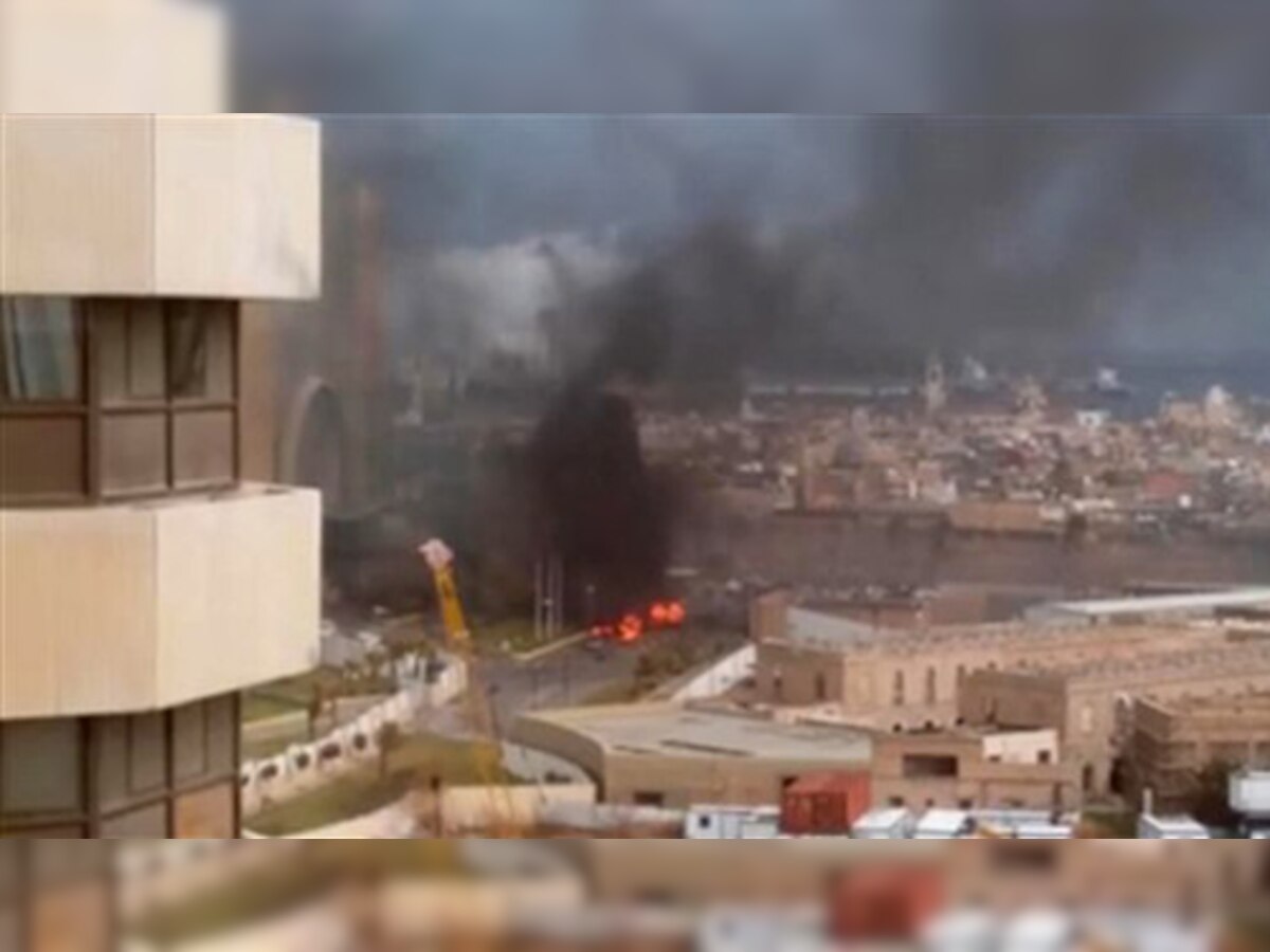 लीबिया के होटल पर हमले में 9 की मौत, IS ने ली जिम्मेदारी
