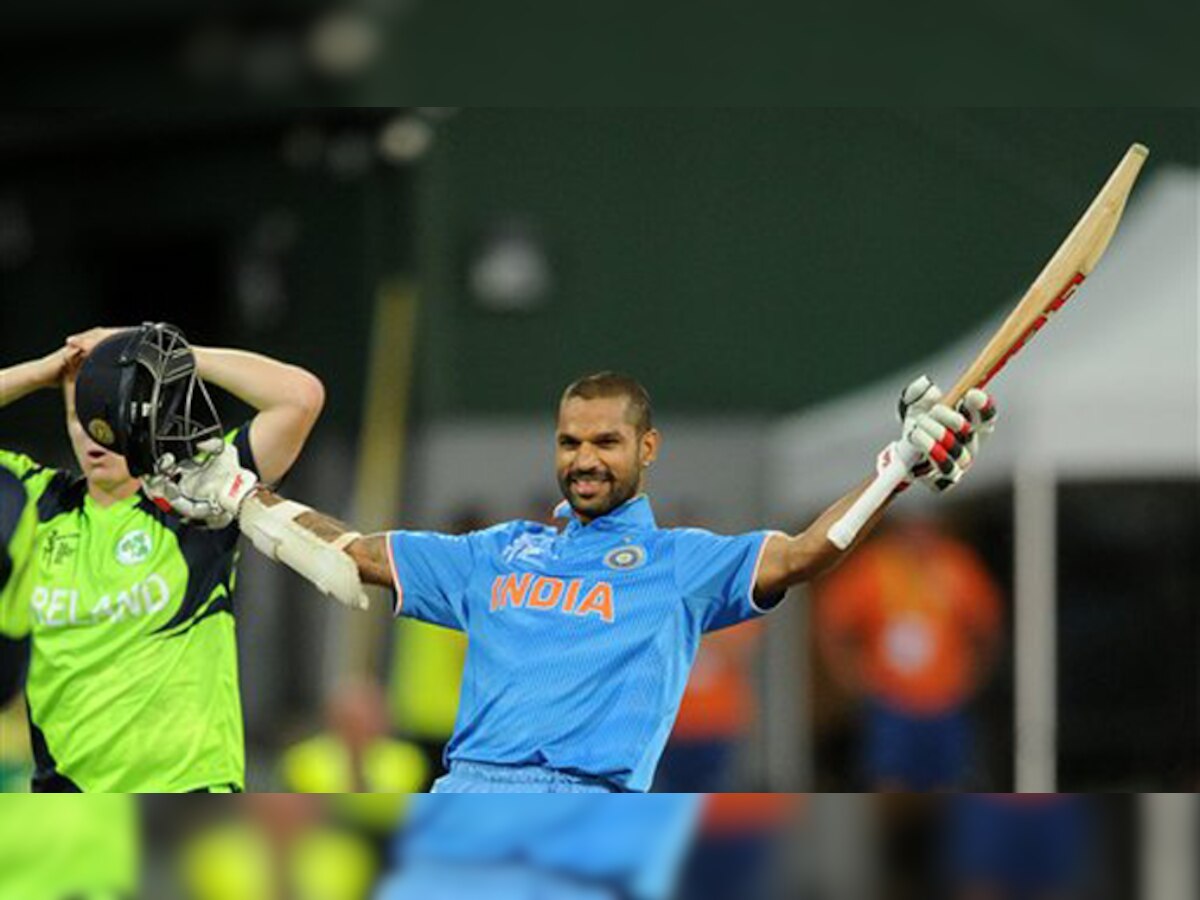 क्रिकेट वर्ल्ड कप 2015 : धवन के शतक की बदौलत टीम इंडिया ने आयरलैंड को 8 विकेट से रौंदा