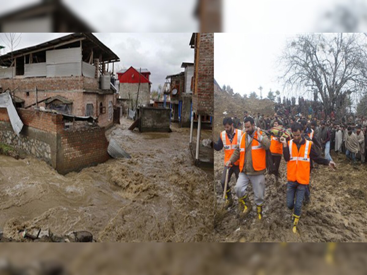 जम्मू-कश्मीर फिर बाढ़ की चपेट में; 7 की मौत, राहत एवं बचाव कार्य जारी