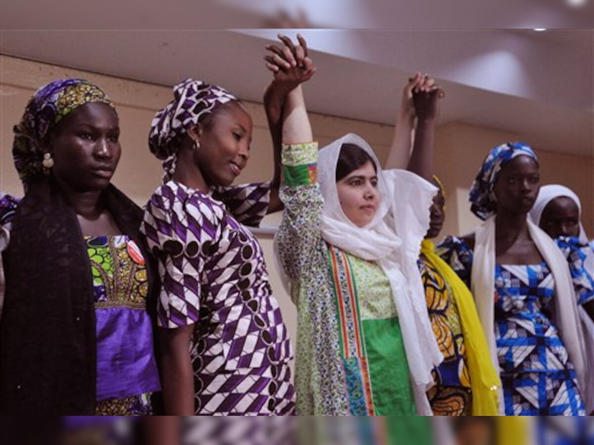 मलाला यूसुफजई ने नाइजीरिया की अपहृत लड़कियों को लेकर विश्व नेताओं की आलोचना की