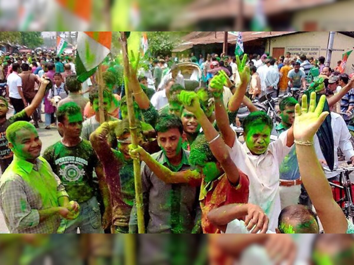बंगाल के नगर निकाय चुनावों में तृणमूल कांग्रेस को मिली शानदार जीत