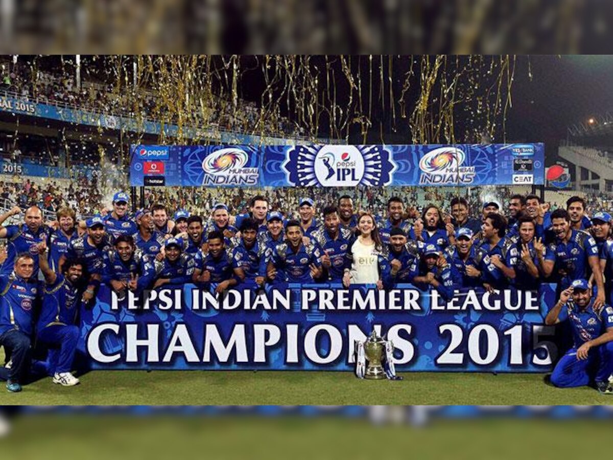 फाइनल में सुपरकिंग्स को हराकर मुंबई इंडियन्स बना आईपीएल-8 का चैम्पियन