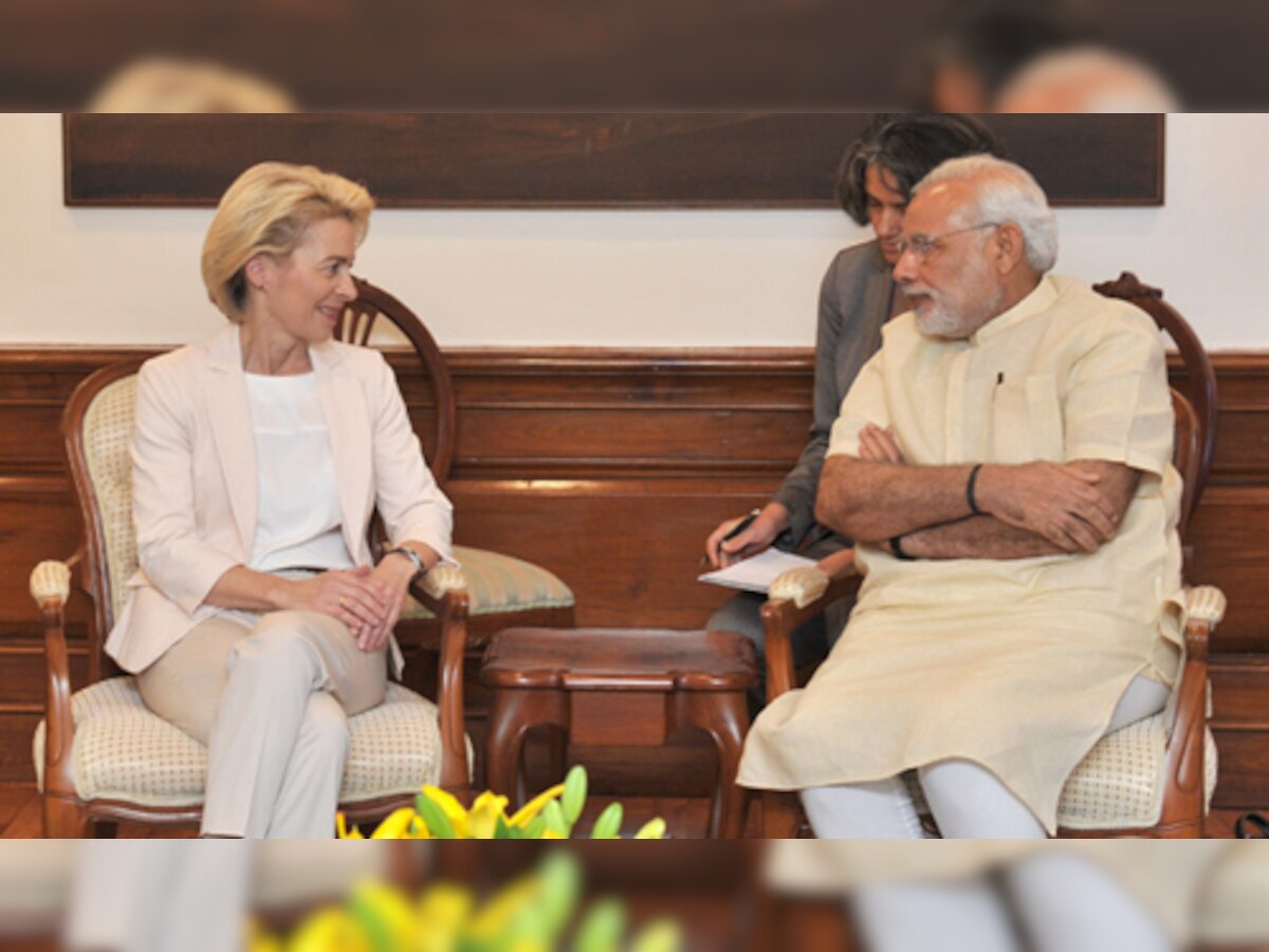 जर्मनी की रक्षा मंत्री ने प्रधानमंत्री मोदी से मुलाकात की