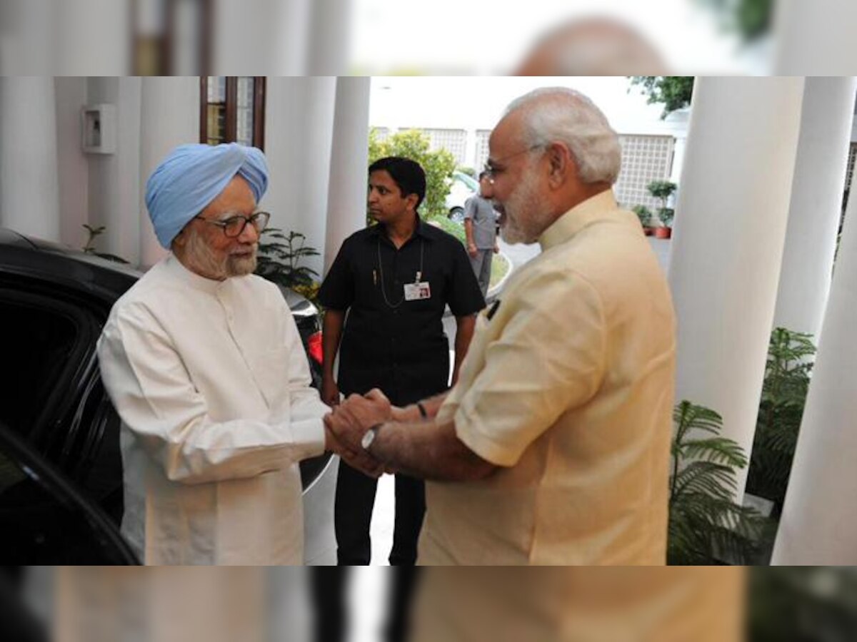 राजग सरकार की आलोचना करने के बाद PM मोदी से मिले मनमोहन  