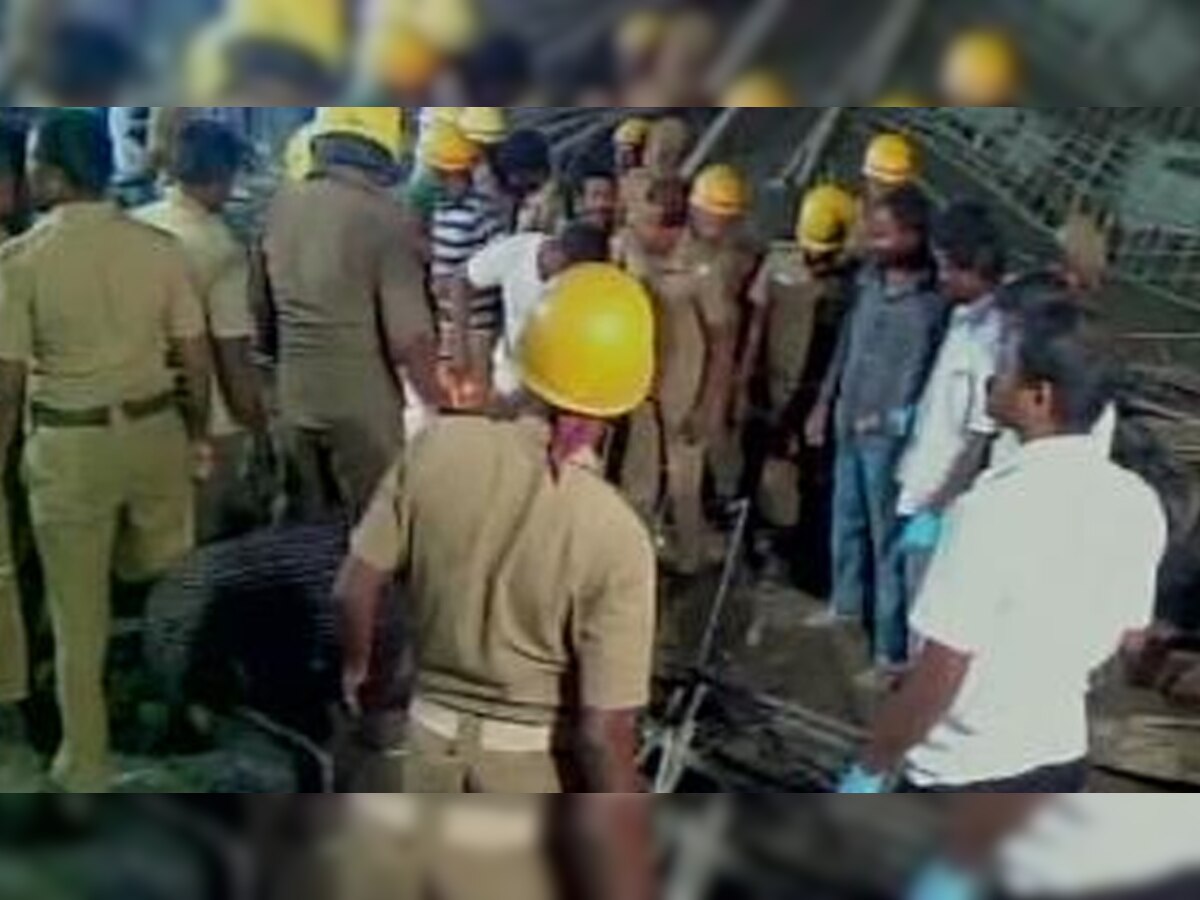 तमिलनाडु में निर्माणधीन चर्च की छत गिरने से 3 की मौत, 14 घायल