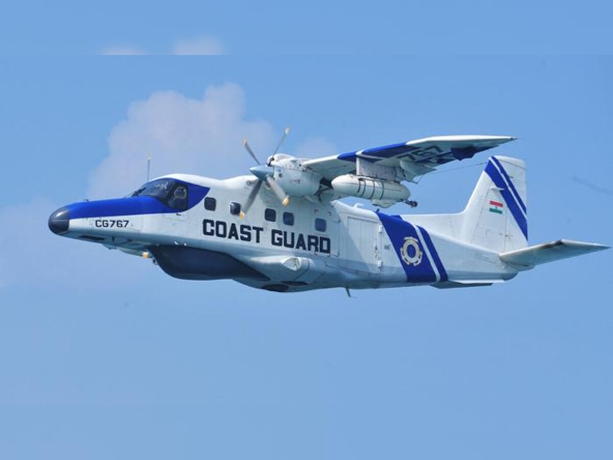 कोस्टगार्ड का डोर्नियर एयरक्राफ्ट चालक दल के 3 सदस्यों समेत लापता, सर्च अभियान जारी