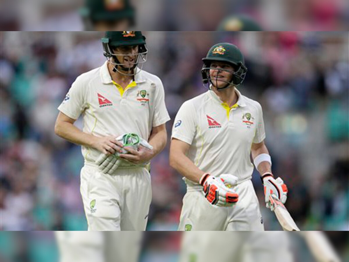 एशेज टेस्ट: अंतिम मैच में स्मिथ और वार्नर ने खेली शानदार पारी