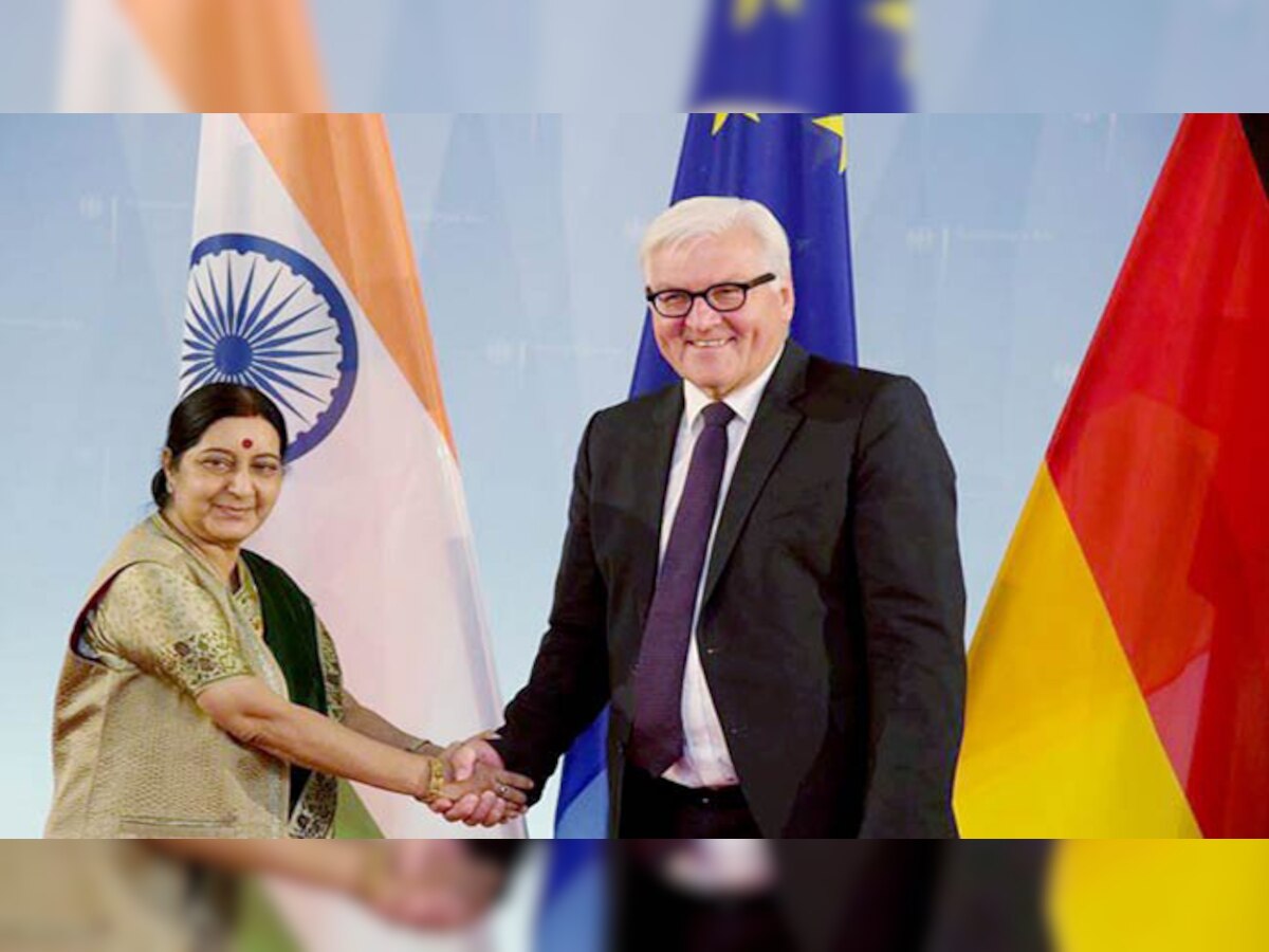सुषमा ने उठाए जर्मनी यात्रा के दौरान भारतीय छात्रों के मुद्दे