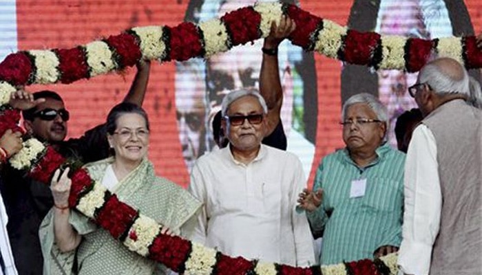महागठबंधन ने किया सीटों का ऐलान, जदयू 101, राजद 101 और कांग्रेस 41 पर लड़ेगी महागठबंधन ने किया सीटों का ऐलान, जदयू 101, राजद 101 और कांग्रेस 41 पर लड़ेगी