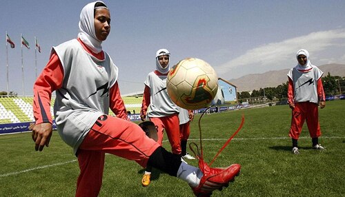 Eight Players Of Iranian Womens Football Team Are Actually Men ईरान