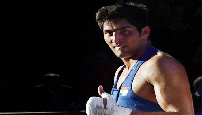 प्रोफेशनल बॉक्सिंग में विजेंदर ने शानदार जीत के साथ रखा कदम प्रोफेशनल बॉक्सिंग में विजेंदर ने शानदार जीत के साथ रखा कदम