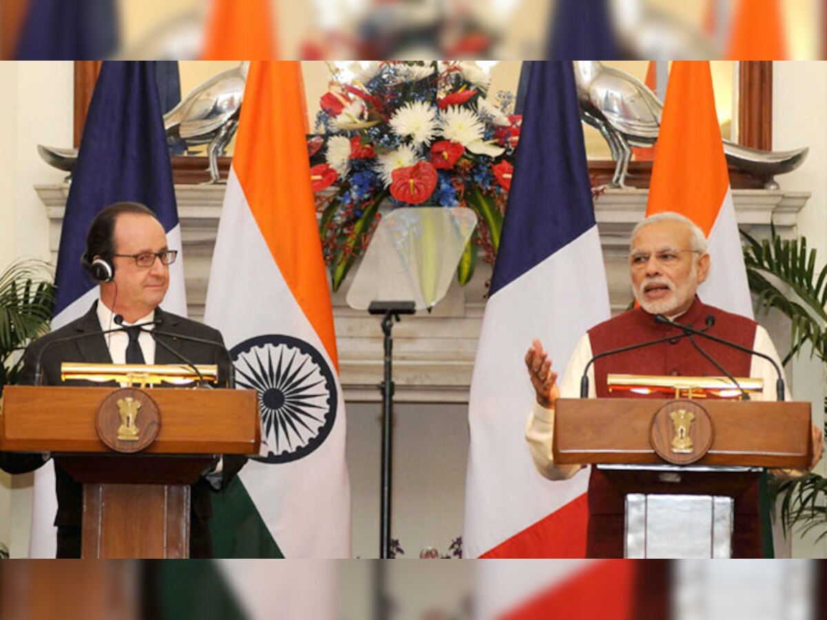 भारत-फ्रांस के बीच राफेल समेत 14 समझौते, PM मोदी बोले- आतंकवाद के खिलाफ मिलकर सबको लड़ना होगा