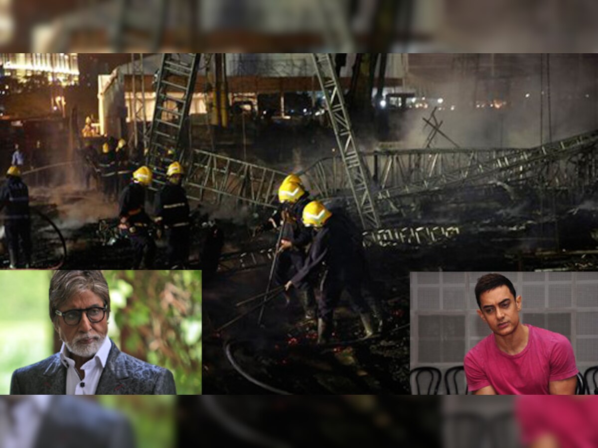 मेक इन इंडिया इवेंट में आग: चंद मिनट पहले अमिताभ ने छोड़ा था मंच, आमिर बोले- 'मेरे सामने सब कुछ जल गया'