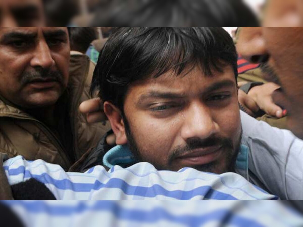 जेएनयू विवाद : दिल्ली पुलिस ने कन्हैया, उमर और अनिर्बान को एक साथ बिठाकर की पूछताछ