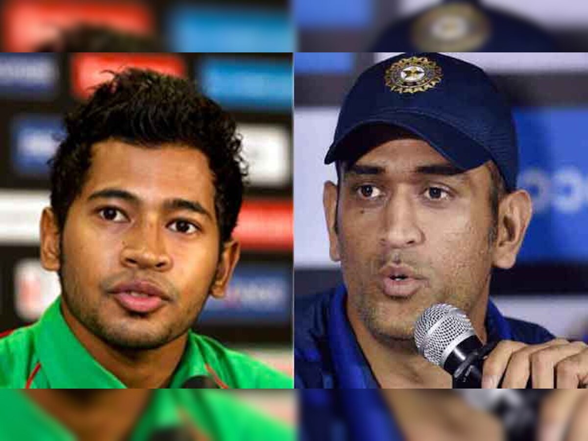 बांग्लादेशी क्रिकेटर मुश्फिकुर रहीम ने धोनी के फोटो के साथ लिखी 'गंदी बात', हंगामे के बाद मांगनी पड़ी माफी