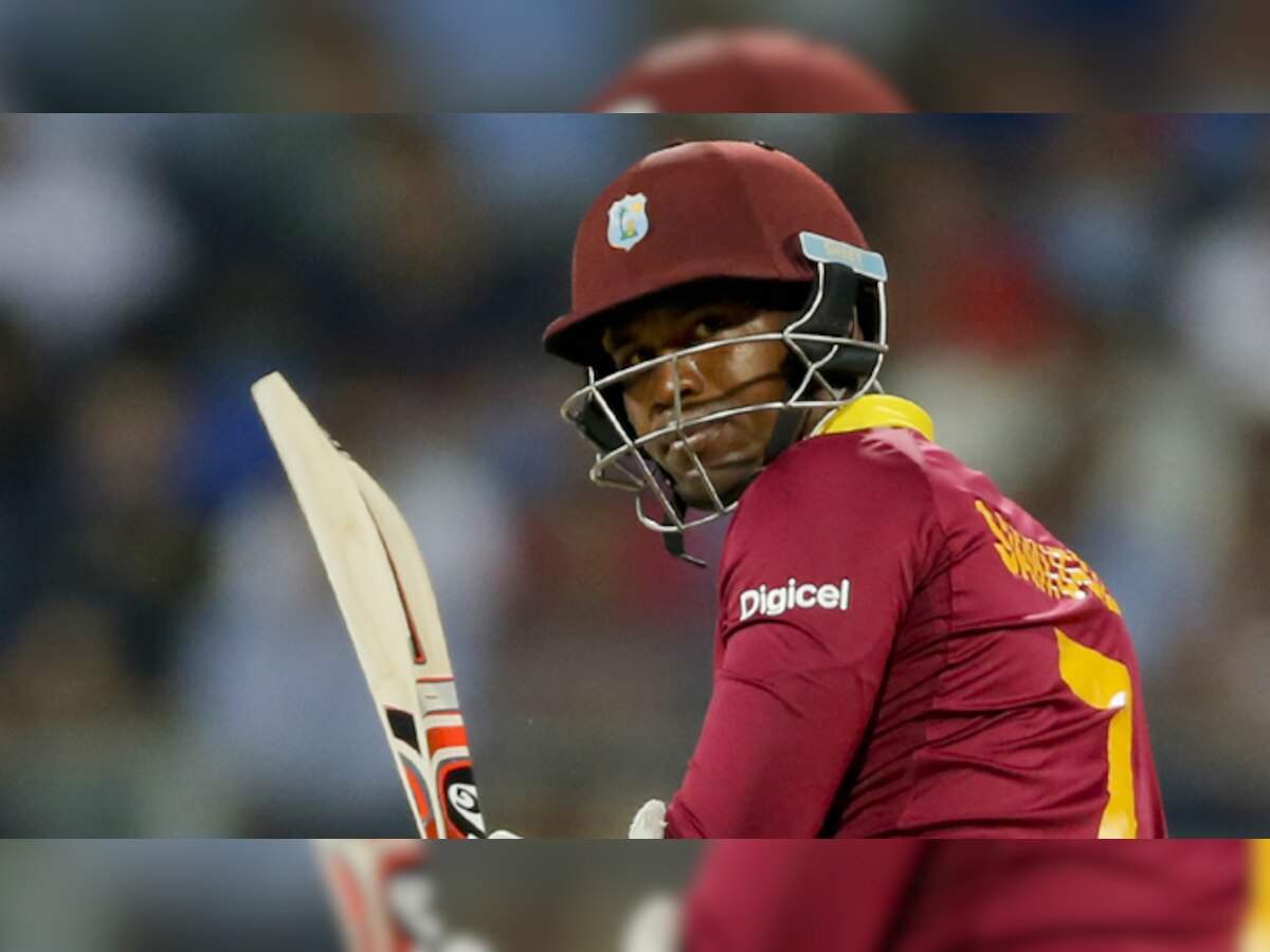 टी20 फाइनल में वेस्टइंडीज की जीत के हीरो रहे मार्लोन सैम्युअल्स ने की शर्मनाक हरकत, ICC ने लगाया जुर्माना