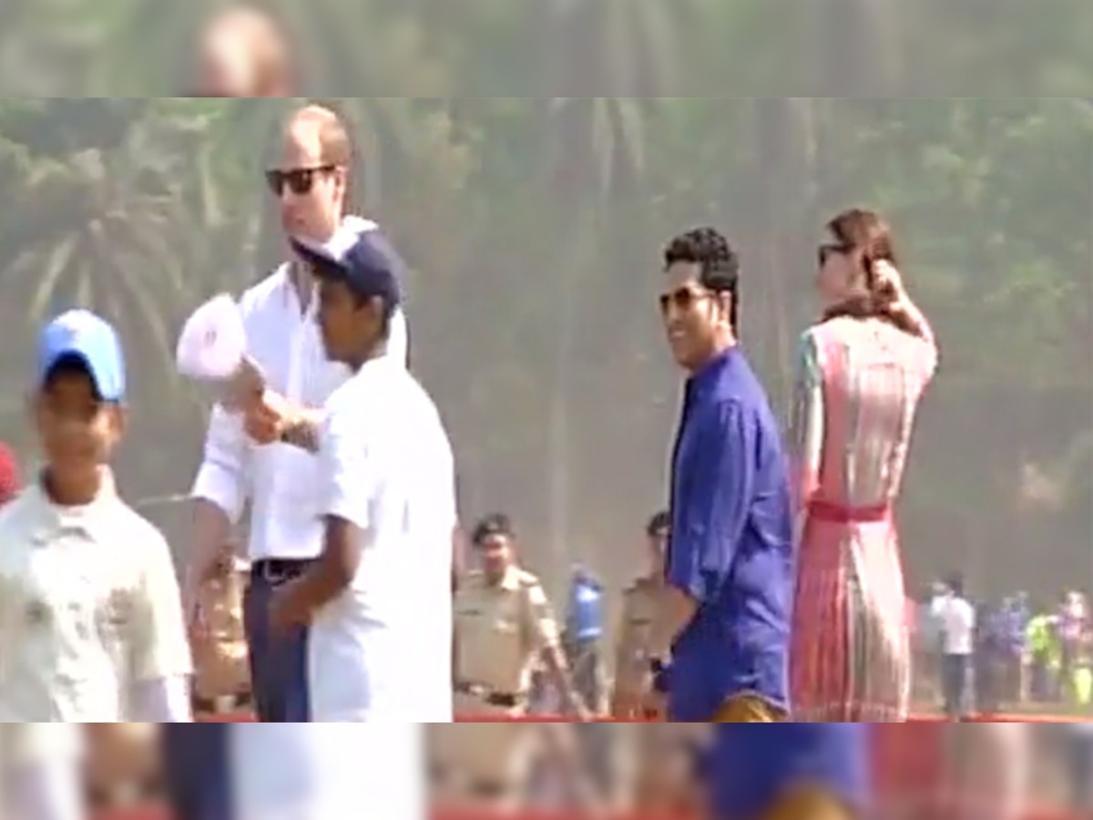देखें VIDEO : मुम्बई में केट मिडलटन ने बच्चों के साथ खेली क्रिकेट, सचिन ने बढ़ाया हौसला