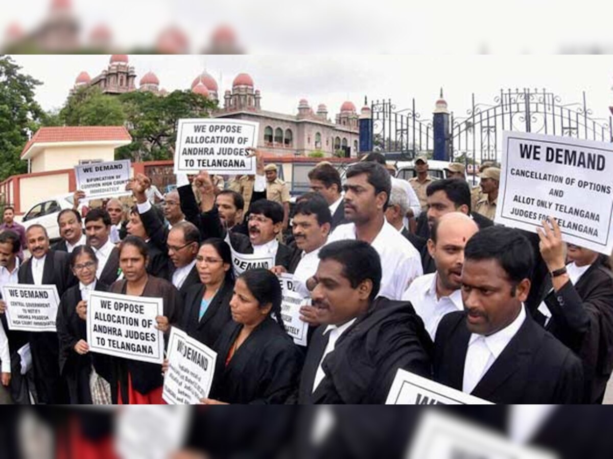 तेलंगाना: 8,000 न्यायिक कर्मी हड़ताल पर, अदालतों का कामकाज ठप
