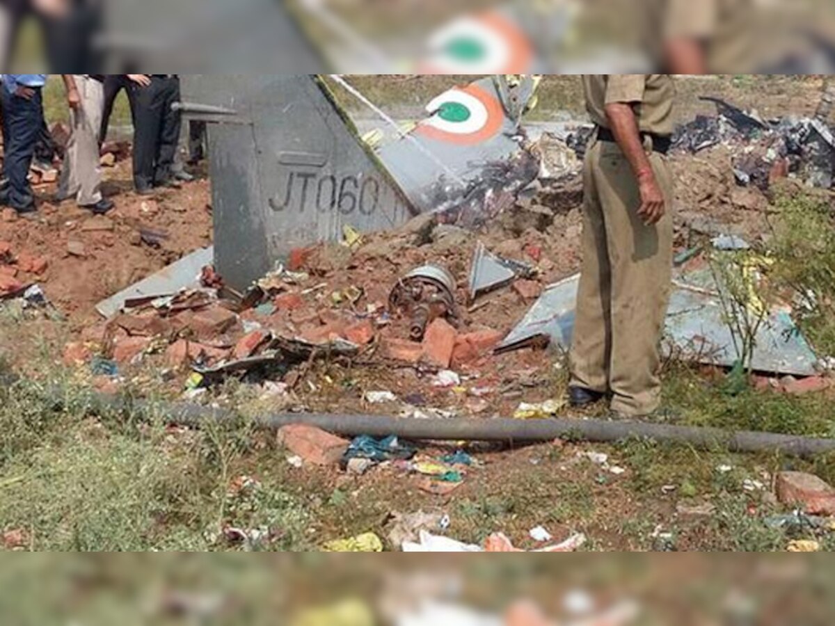 भारतीय वायु सेना का जगुआर विमान दुर्घटनाग्रस्त,पायलट सुरक्षित